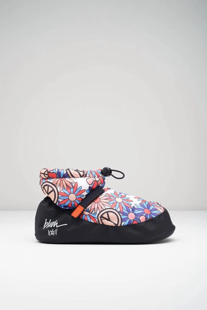 Bloch Women's Warm Up Booties In Hippie Print 2