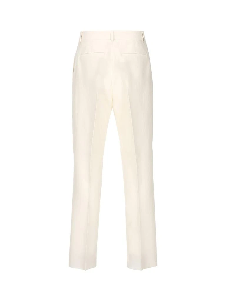 Valentino Valentino	High Waist Straight Leg Trousers 2