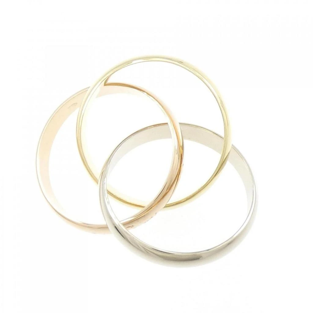 Cartier pink gold (18K) gold (18K) yellow gold (18K) Band Ring (Pre-Owned) 3
