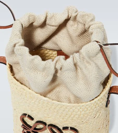 Loewe Paula's Ibiza Anagram woven bucket bag 4
