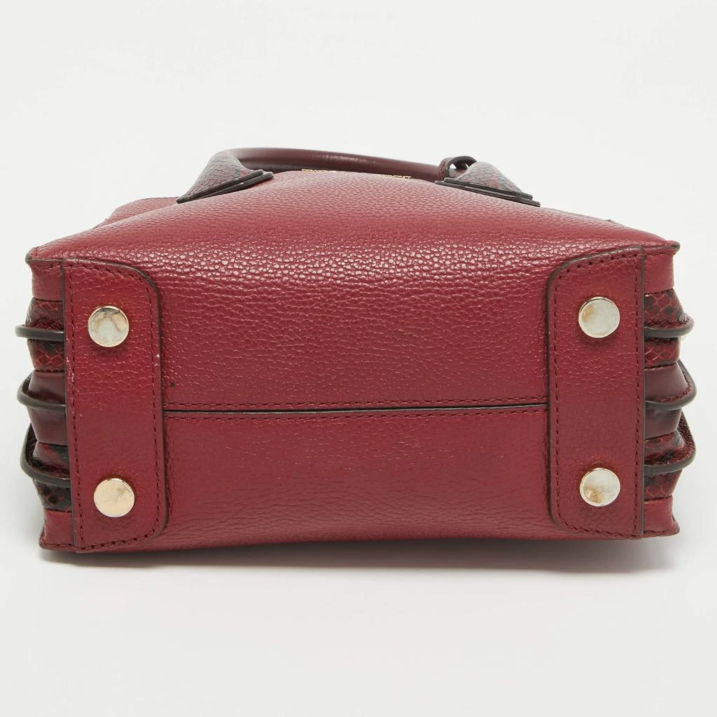Michael Kors Michael Kors Red/Burgundy Leather Small Mercer Tote 9