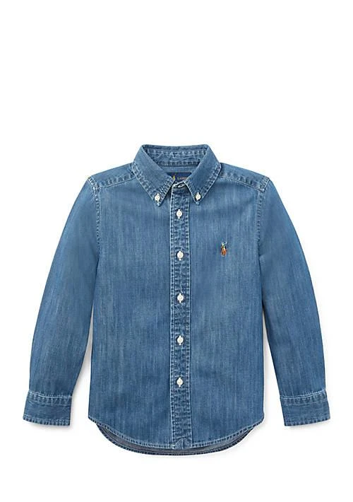 Ralph Lauren Toddler Boys Cotton Chambray Sport Shirt