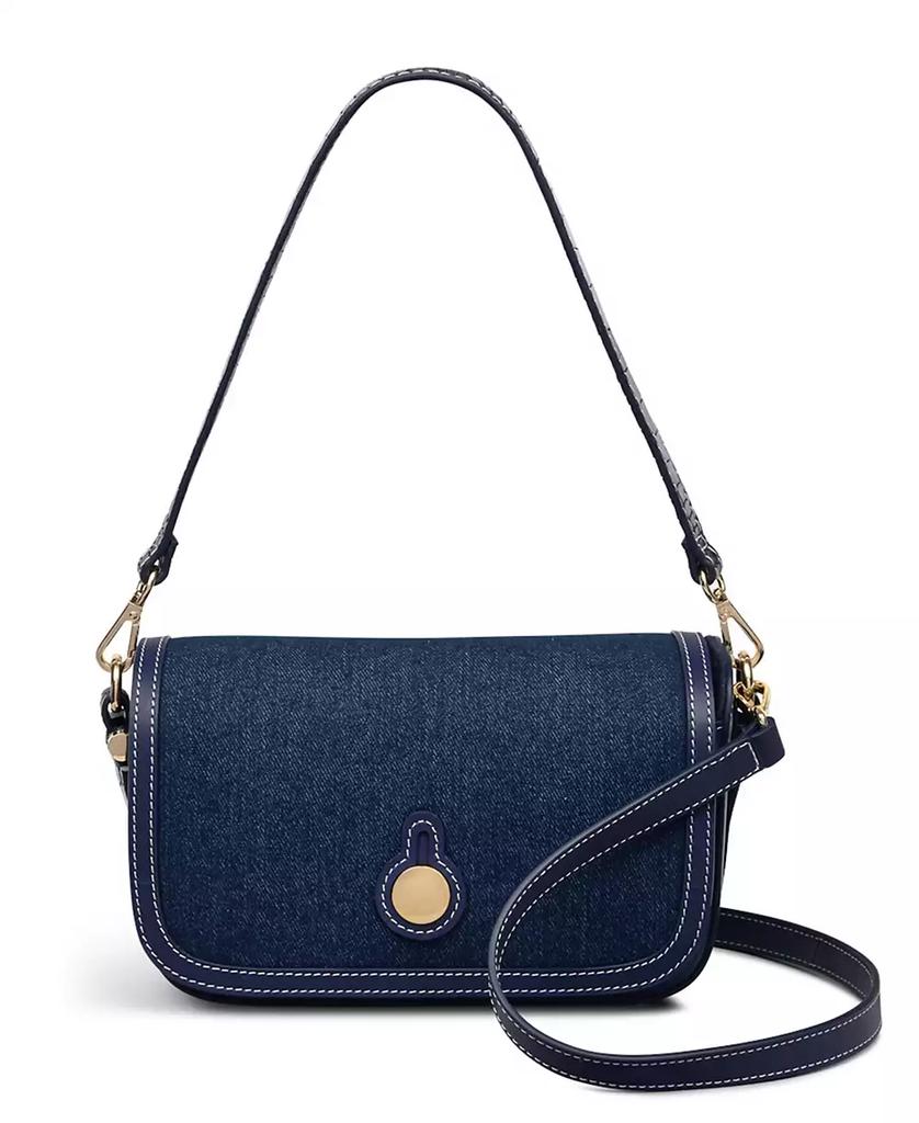 Radley Bathurst Mews Denim Flap Over Crossbody Bag