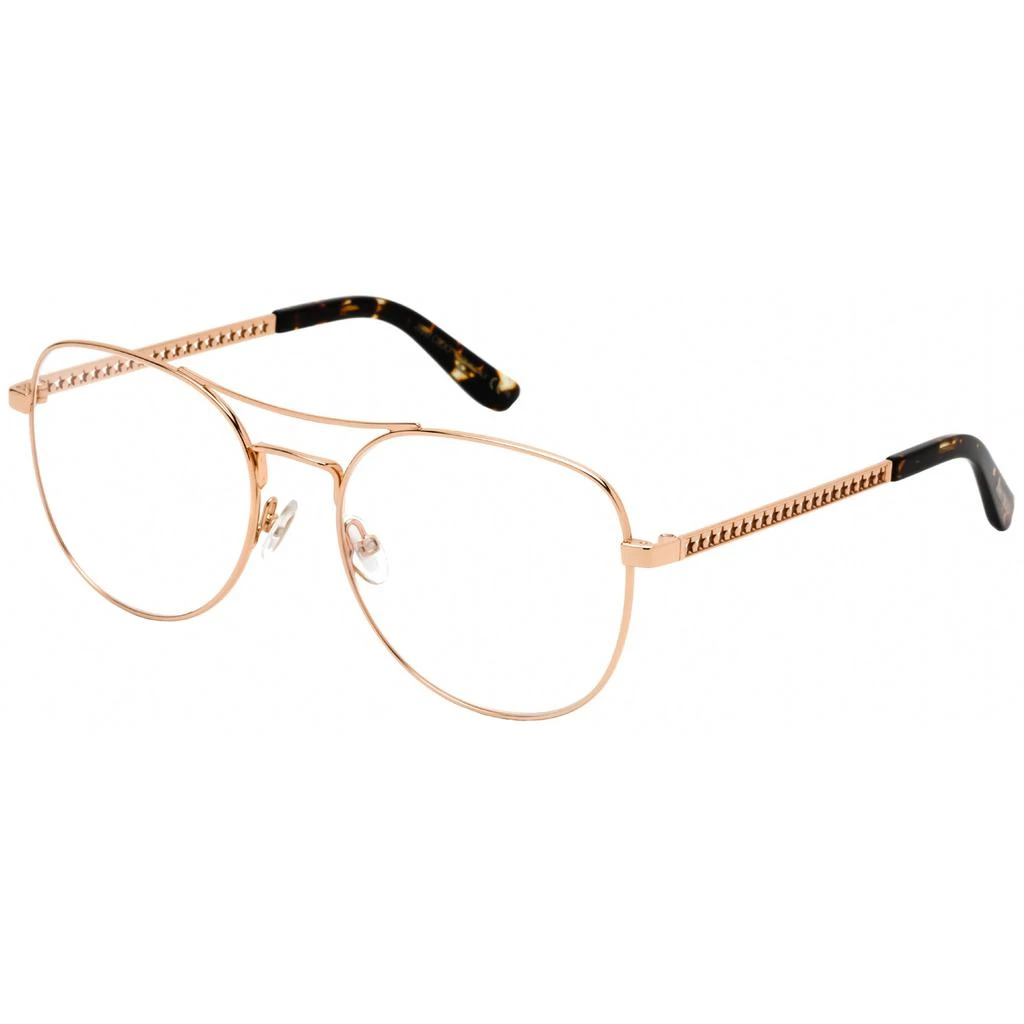 Jimmy Choo Jimmy Choo Women's Eyeglasses - Clear Demo Lens Gold Metal Frame | JC 200 0J5G 00 1