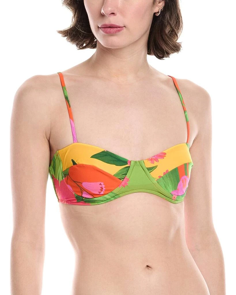 Farm Rio Romantic Garden Bra Bikini Top 1