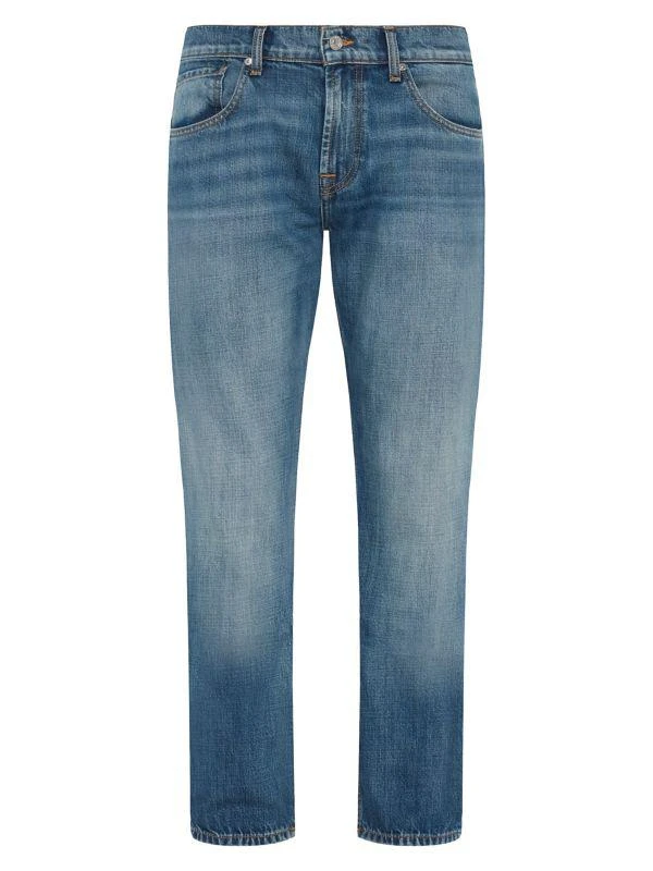 7 For All Mankind The Straight Mid-Rise Jeans 5