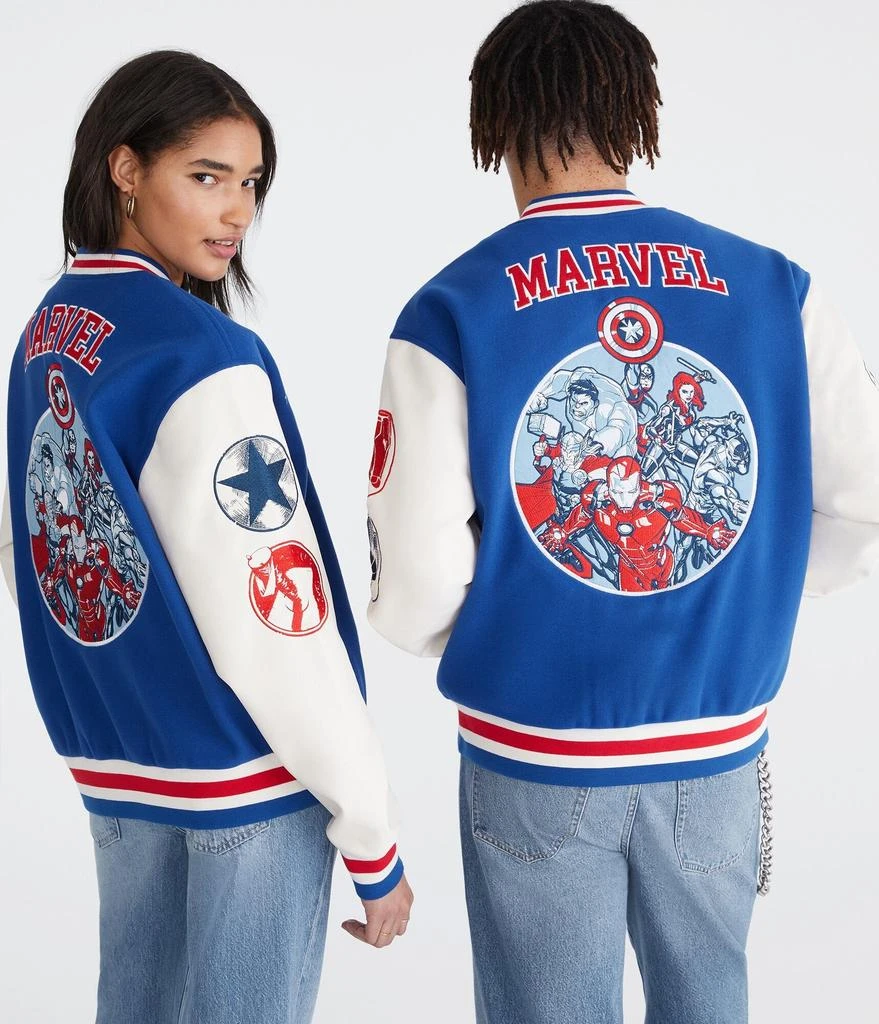 Aeropostale Marvel | The Avengers Varsity Bomber Jacket 1
