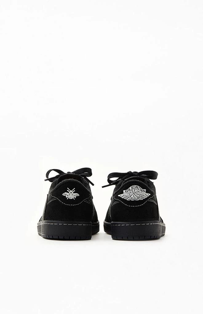 Jordan x Travis Scott 1 Low Black Phantom Shoes 3