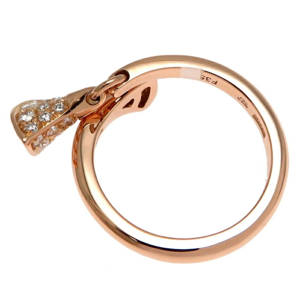 BVLGARI pink gold (18K) Band Ring (Pre-Owned) 3