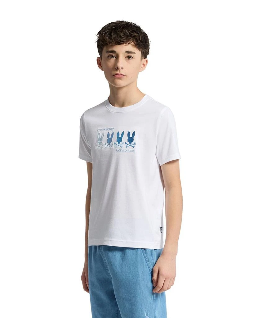 Psycho Bunny Unisex Kids Oceania Embroidered Graphic Tee - Little Kid, Big Kid 3