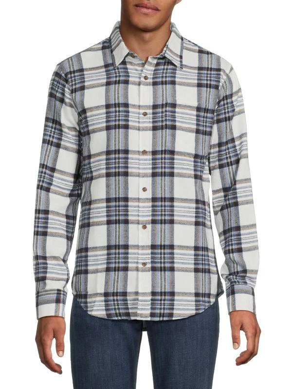 VSTR PREMIUM Plaid Button-Down Shirt 1