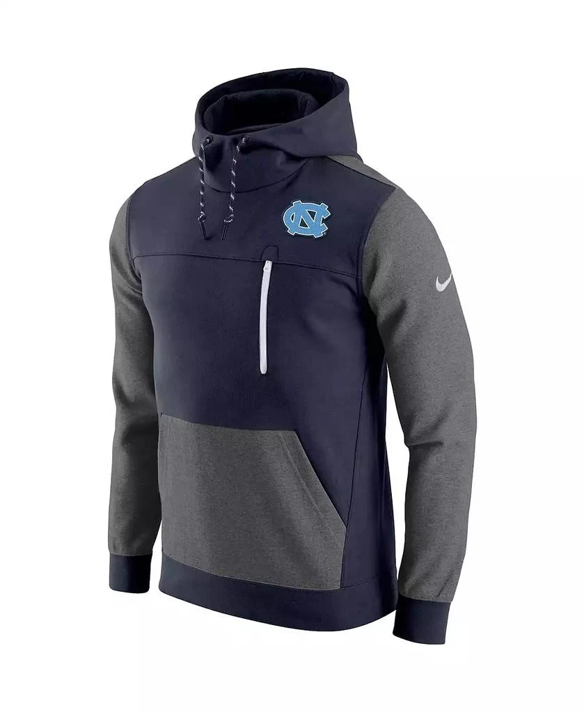 NIKE Men's Navy North Carolina Tar Heels AV-15 2.0 Pullover Hoodie 3
