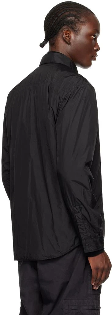 Stone Island Black Garment-Dyed Insulated Jacket 3