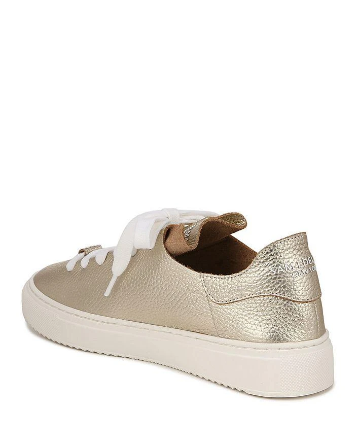 Sam Edelman Women's Poppy Lace Up Low Top Sneakers 4