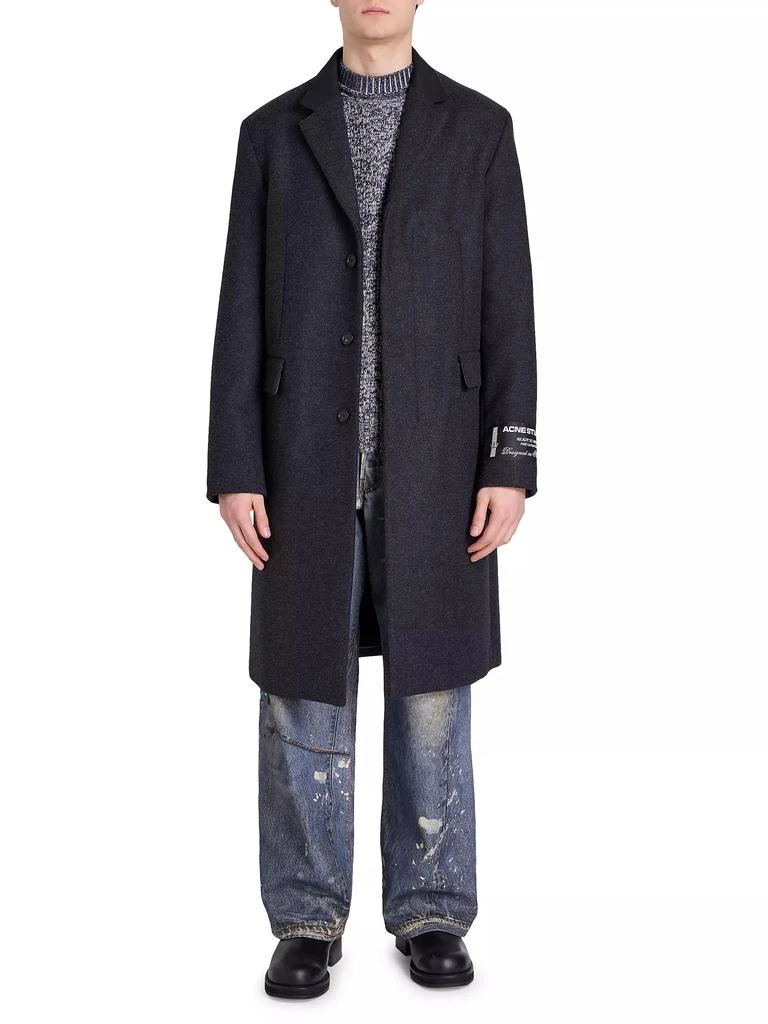 Acne Studios Orkar Wool-Blend Coat 3