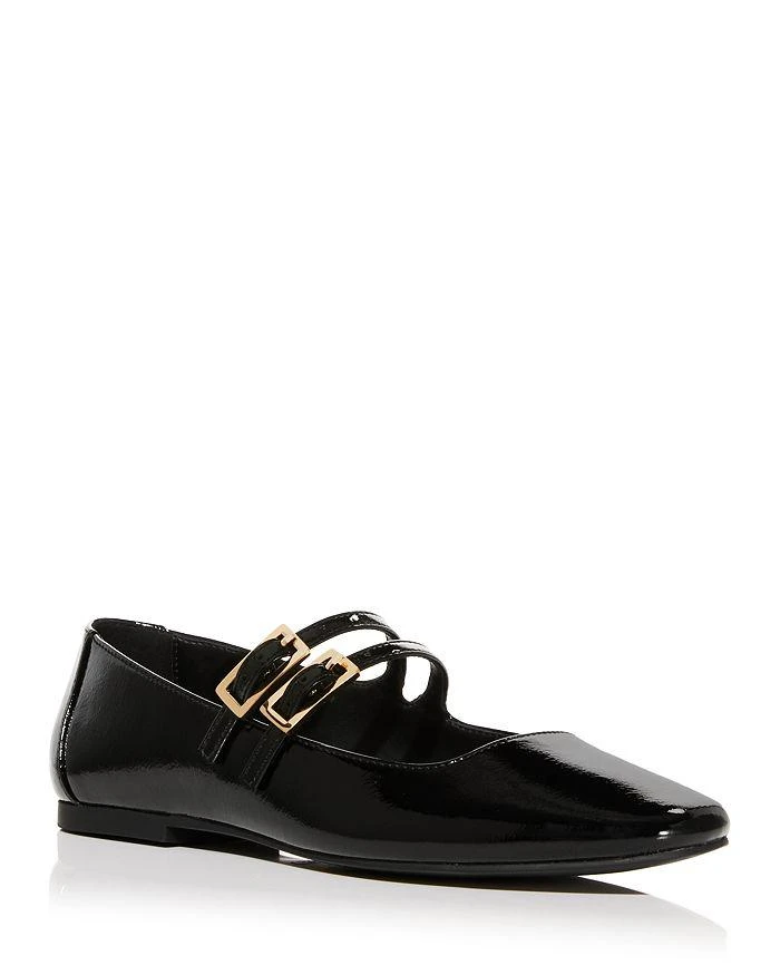 AQUA Women's Amele Buckled Flats - Exclusive 1