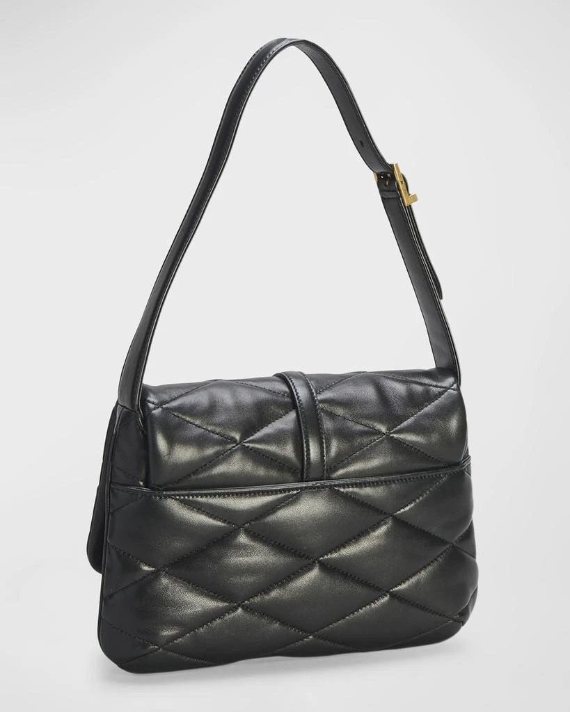 Yves Saint Laurent Le 57 Flap YSL Shoulder Bag in Quilted Leather 5