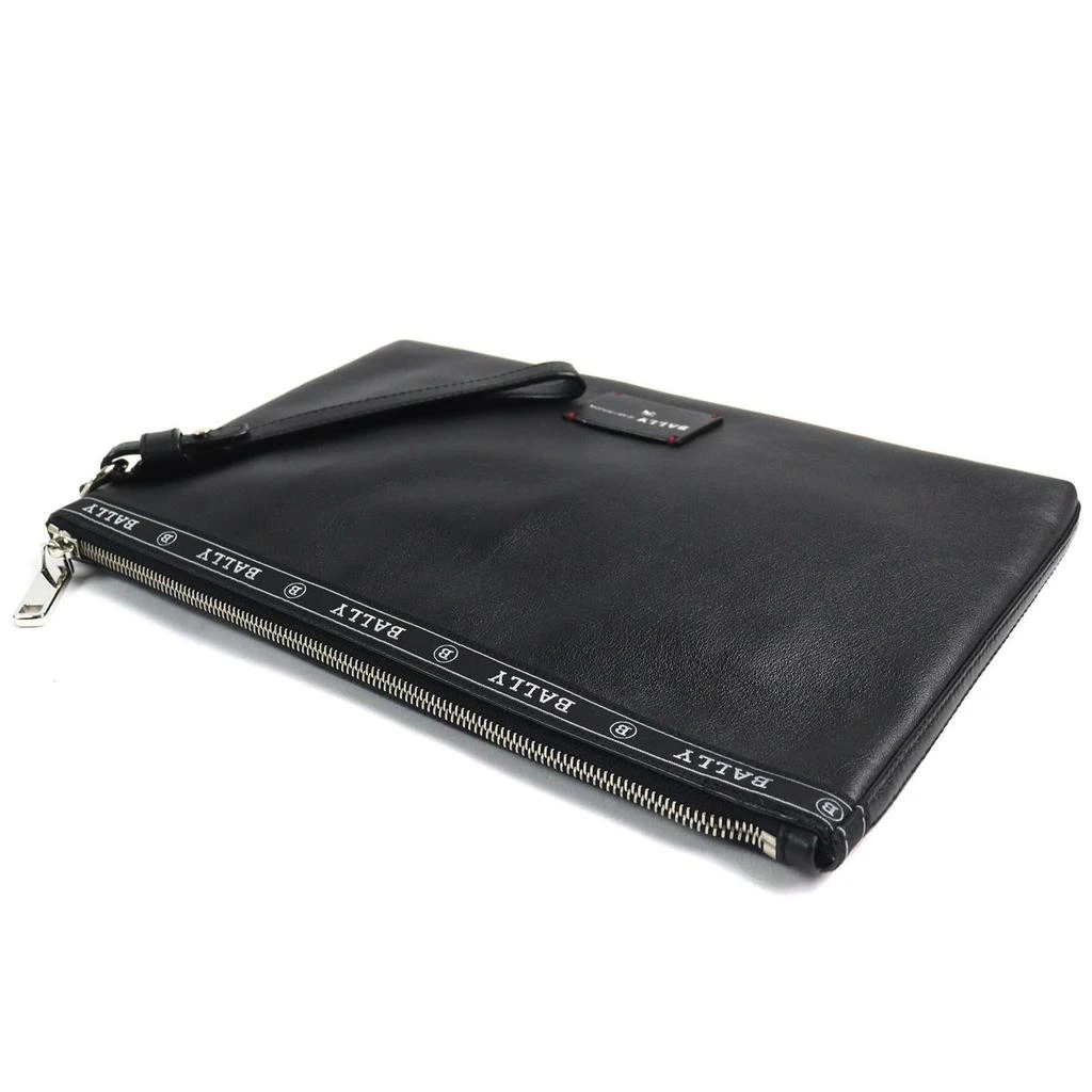 Bally Leather Clutch Bag (Pre-Owned) 4
