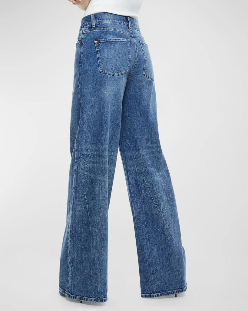 Alice + Olivia Trish Mid-Rise Baggy Jeans 7