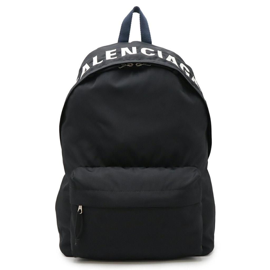 Balenciaga Navy Nylon Canvas Backpack (Pre-Owned)