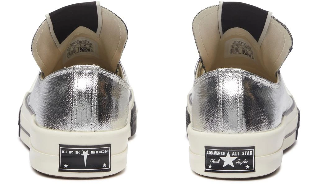 RICK OWENS Turbodrk sneakers x Converse low silver 4