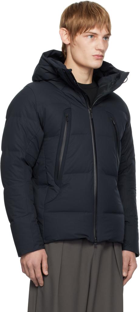 DESCENTE Navy Mizusawa Mountaineer Down Jacket