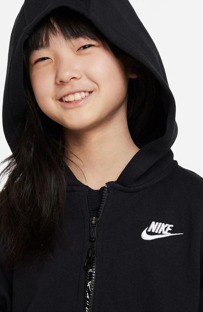 NIKE Kids' Sportswear Club Fleece Oversize Full-Zip Hoodie 6