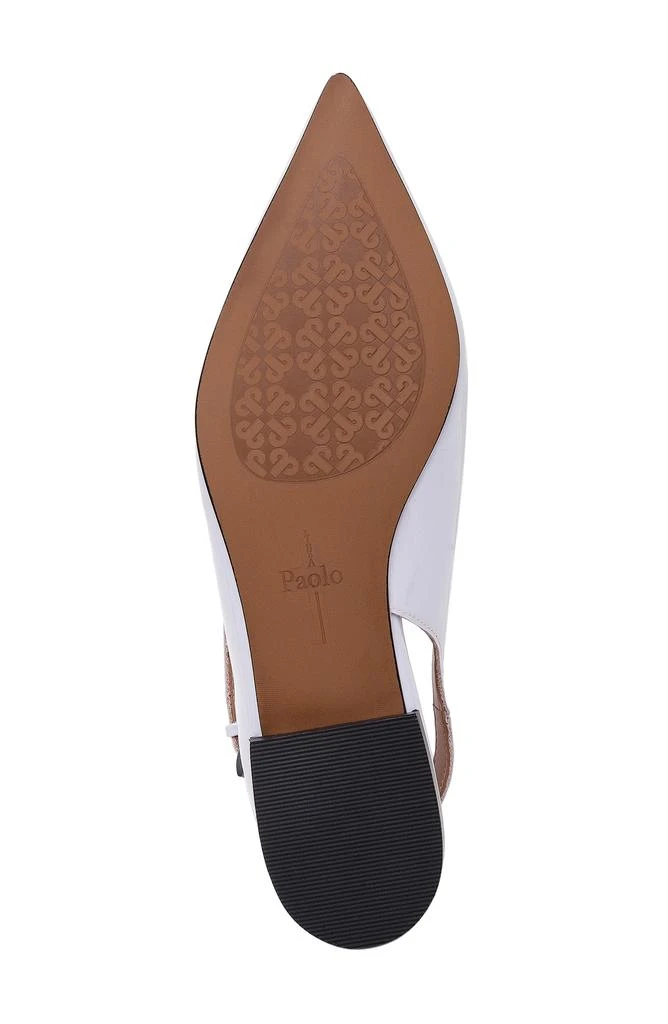 Linea Paolo Caia Pointed Toe Slingback Flat 5
