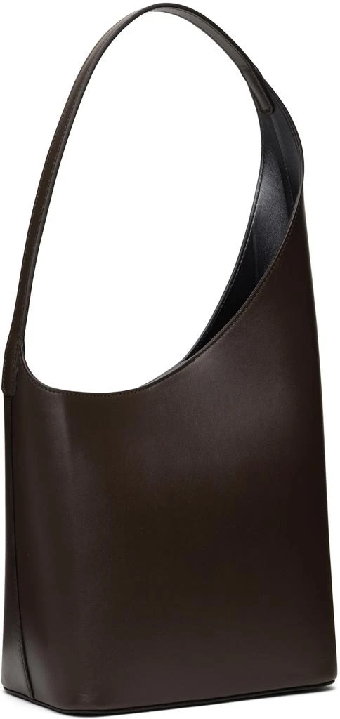 AESTHER EKME Brown Demi Lune Bag 3