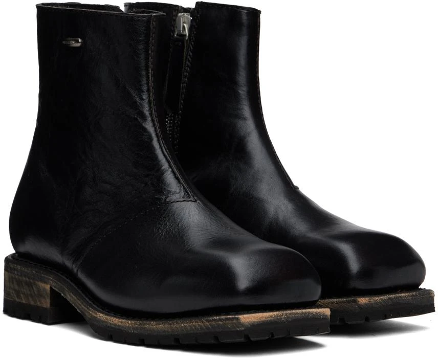 Our Legacy Black Engine Boots 4
