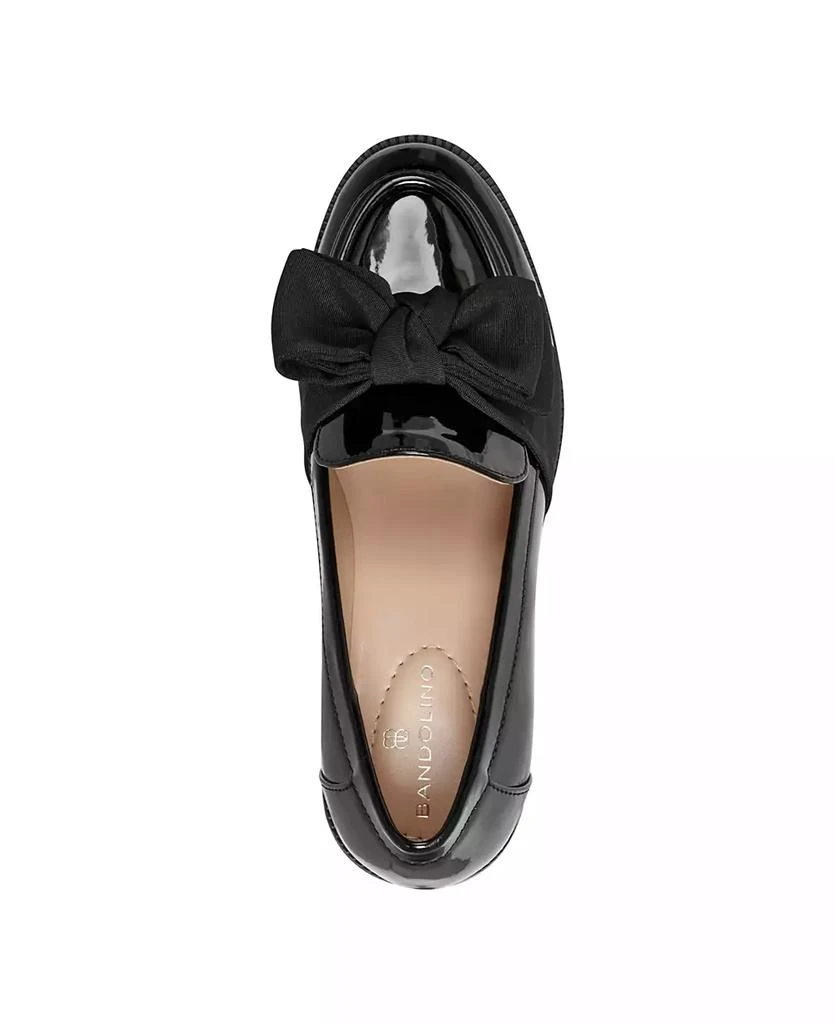 Bandolino Women's Korrar Bow Detail Block Heel Loafers 4