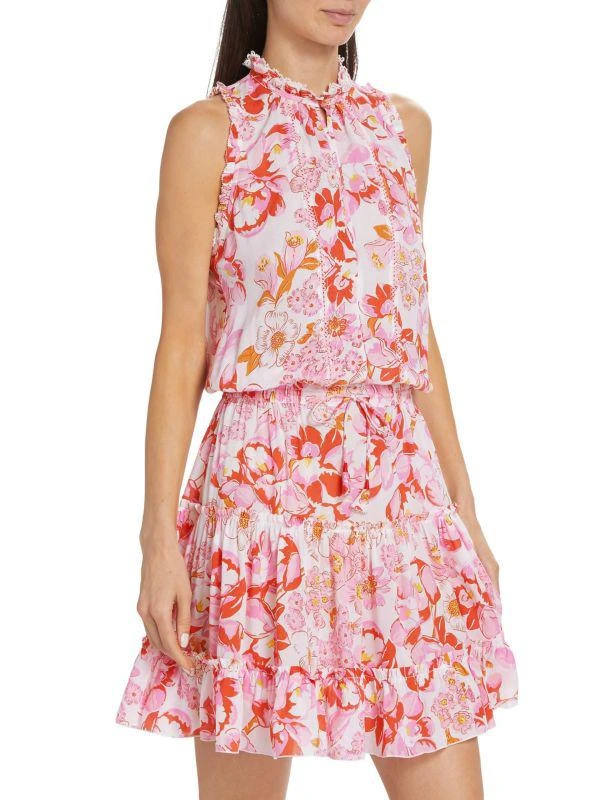 Poupette St Barth Clara Floral Mini Dress 3