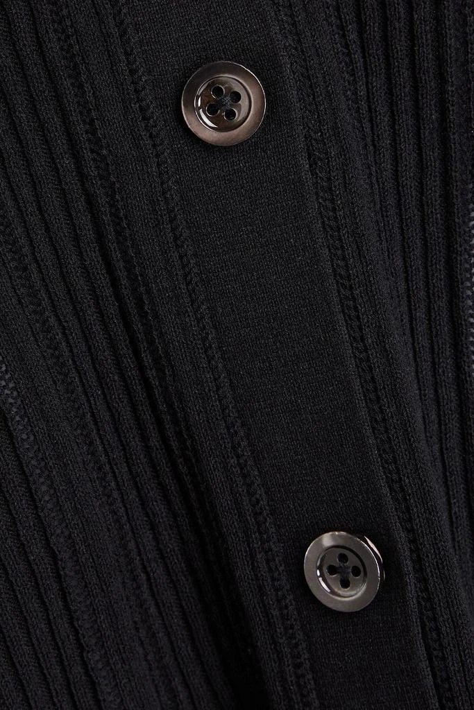 3.1 Phillip Lim Ribbed cotton-blend cardigan 4