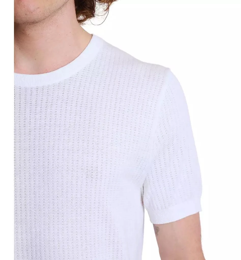 Paisley & Gray Men's Slim Fit Short Sleeve Pointelle T-Shirt 3