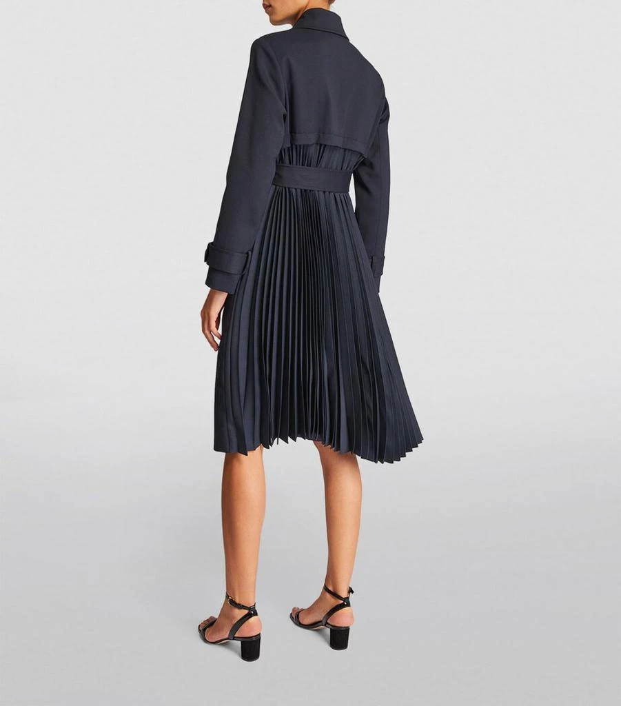 strapless open back dress Come-Pleat Me Trench Coat main image 0