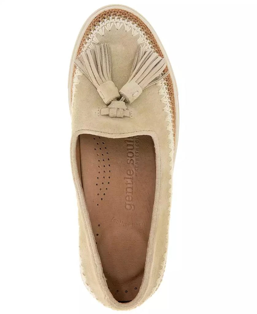 Gentle Souls Women's Citrus Tasseled Espadrille Flats 4