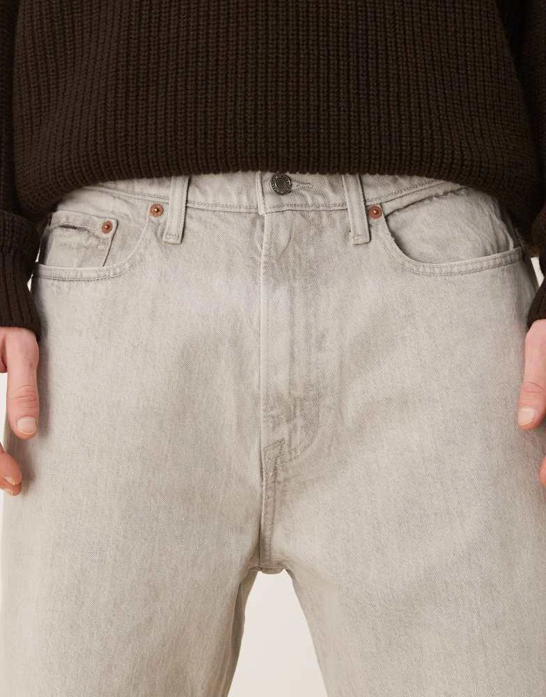 Abercrombie & Fitch Abercrombie & Fitch baggy jean in grey wash 5