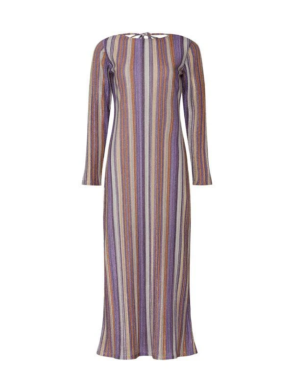 KENDALL & KYLIE Striped Midi Dress 5