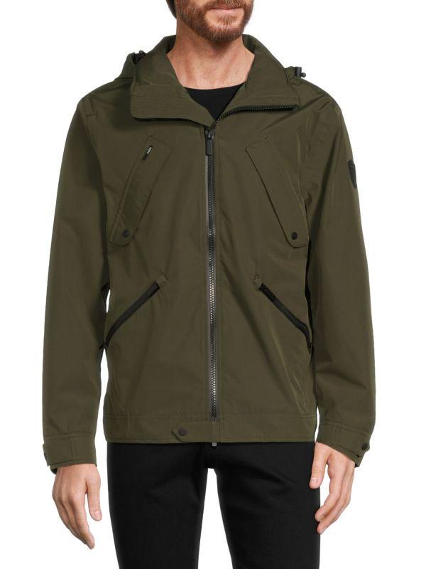 Nobis Hooded Zip Up Tech Jacket