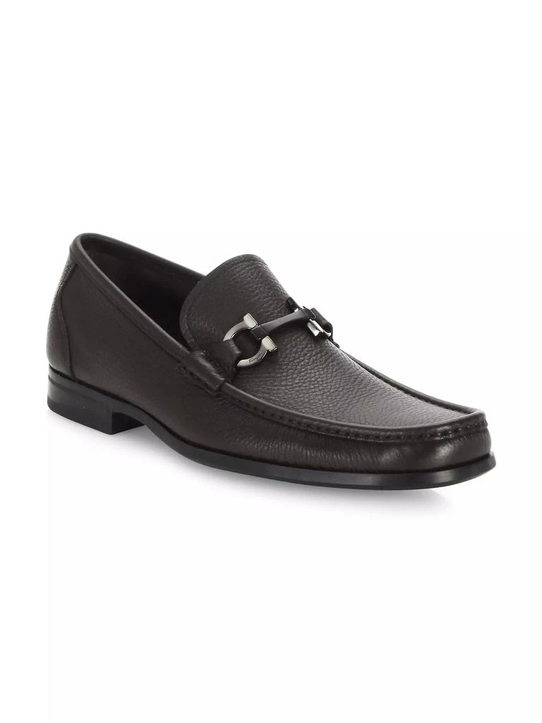 Salvatore Ferragamo Grandioso Gancini Bit Leather Loafers 1