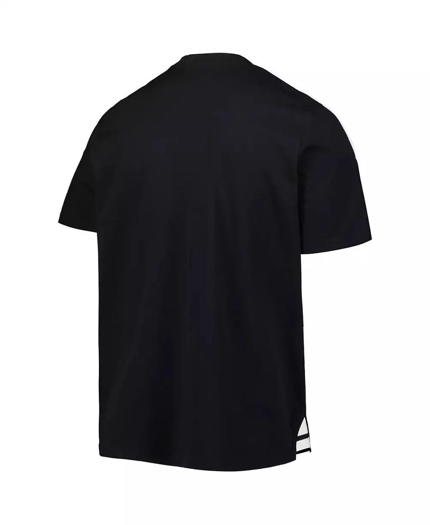 Adidas Men's Black Colorado Rapids Henley AEROREADY Polo Shirt 3