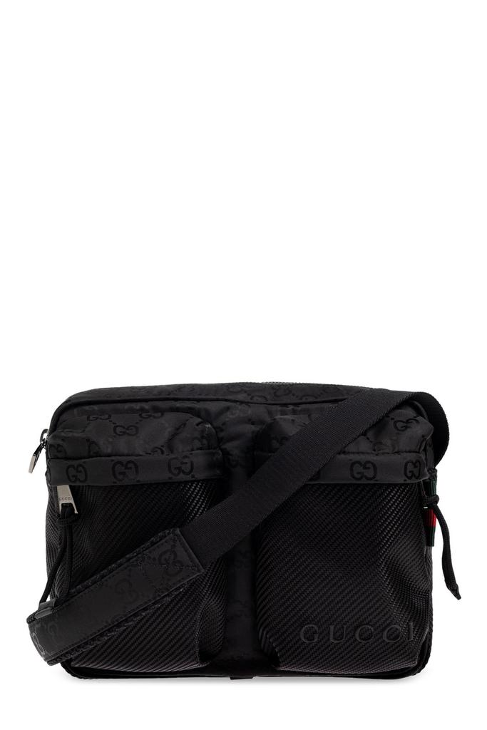 Shop Gucci Nexus Zip-Up Small Crossbody Bag on Sale at