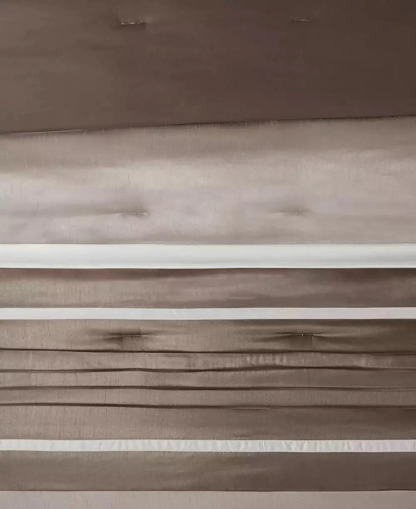 Madison Park Blaire Faux-Silk 7-Pc. Comforter Set 17