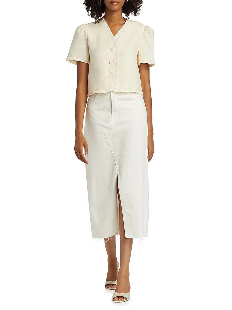 Reformation Bess Linen Top 2