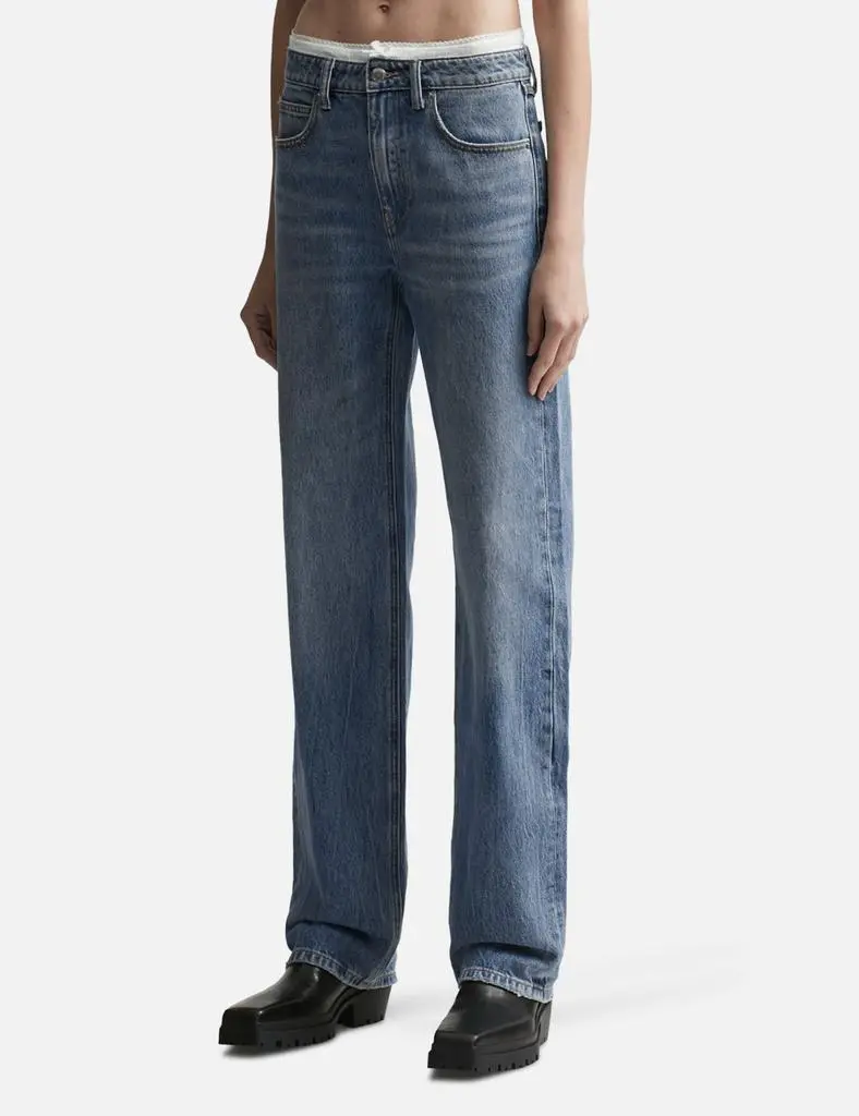 Alexander Wang Pre-Styled Denim Jeans 2