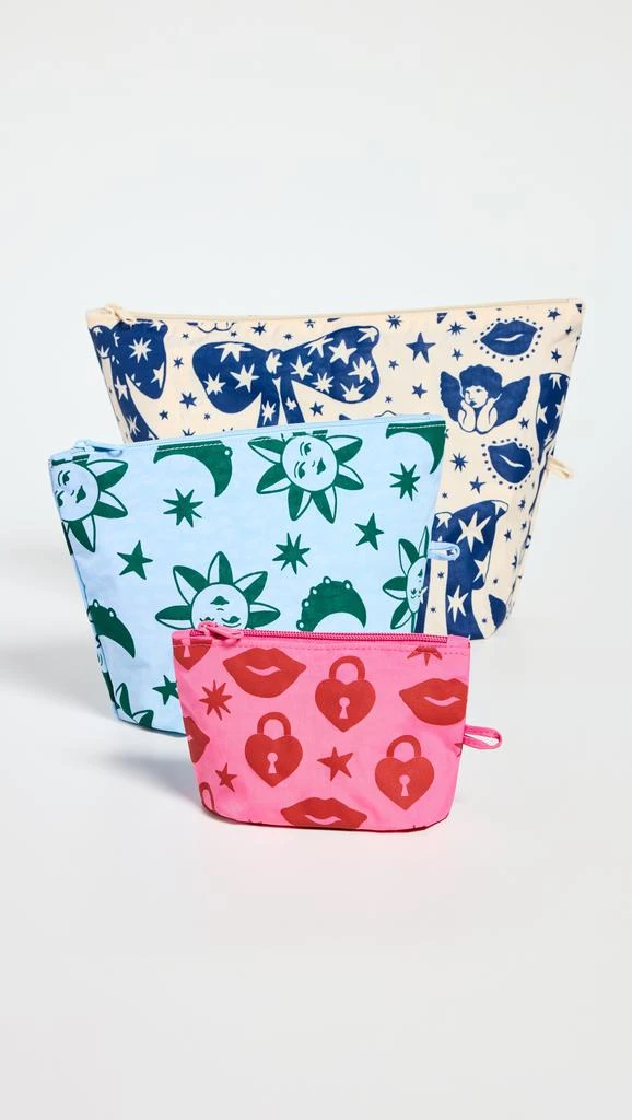 Baggu Go Pouch Set Charms 1