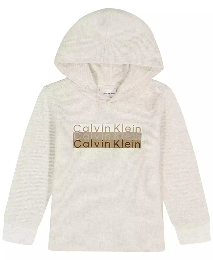 Calvin Klein Boys
2T-7 Full-Zip Vest, Hoodie and Joggers, 3-Piece Set 4