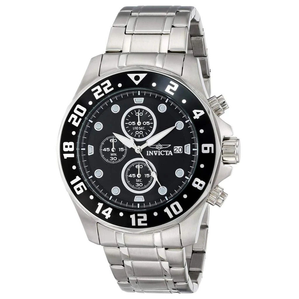 Invicta Invicta 15938 Men's Specialty Black Dial Steel Bracelet Chronograph Watch 1