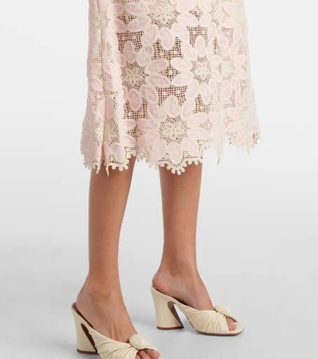 Zimmermann Ottie scalloped lace midi dress 6