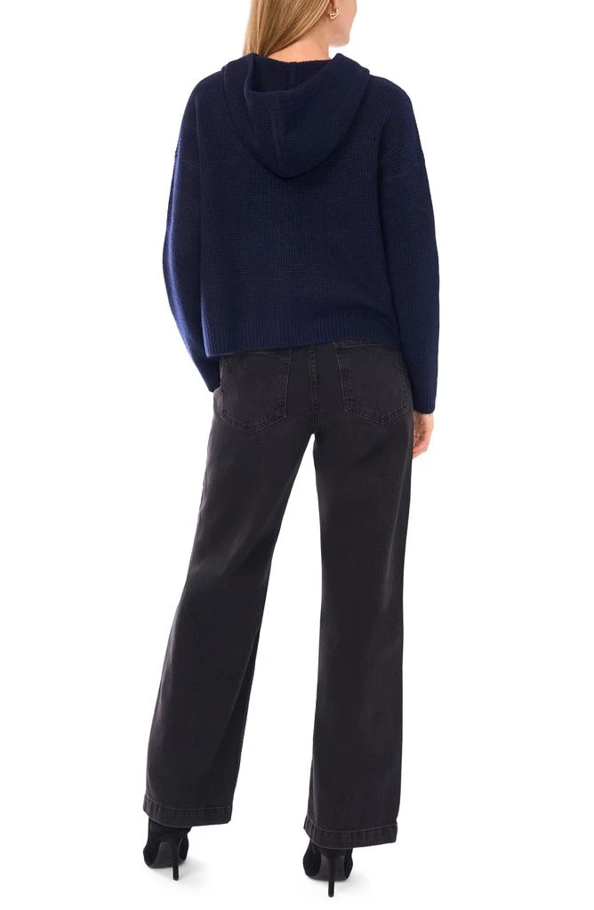 Halogen Waffle Stitch Hooded Sweater 4